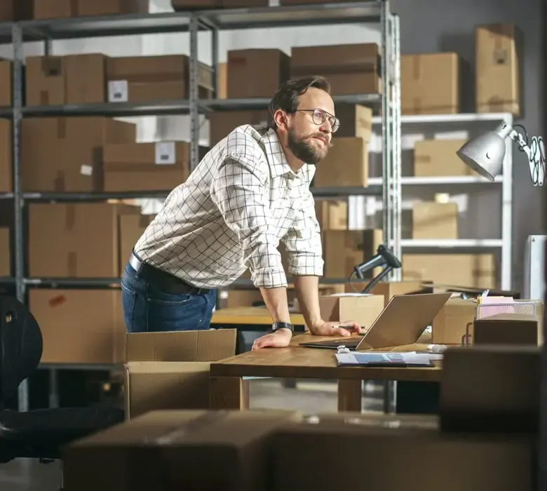 Empresário feliz com a economia que tem através da Genco